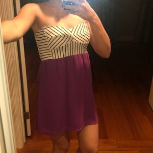 Strapless Roxy dress!